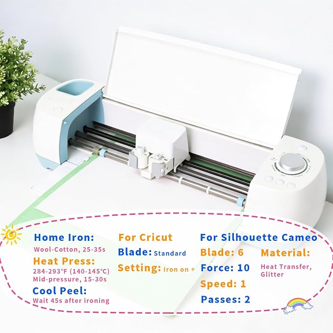 36 Pack HTV Heat Transfer Vinyl Sheets