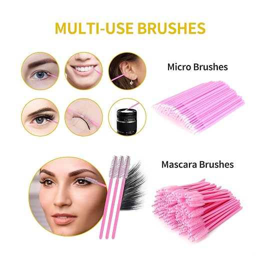LASHVIEW Eyelash Extension Kit, Lash Extension Practice Kit,