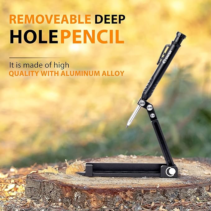 Saker Multi-function Scribing Tool- Construction Pencil- Aluminum Alloy Scribe