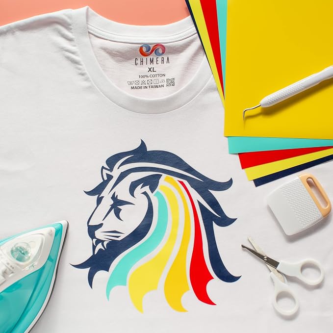 White Heat Transfer Vinyl HTV Roll Matte PU 12" x 15 ft. | Easy to Cut