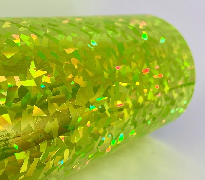 Holographic Crystal Sign Vinyl, HOLOCRYSTAL self-Adhesive Plastic