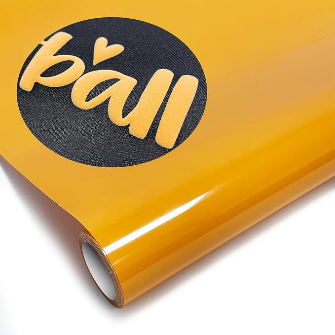 Puff Heat Transfer Vinyl, 12in X 5ft Iron on Vinyl | 3D Puff, Wash No Fade