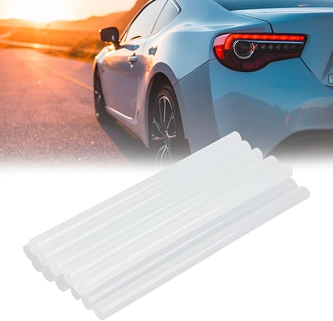 X AUTOHAUX 12 Pcs 11mm x 200mm Hot Glue Sticks Automotive Body Paintless Dent