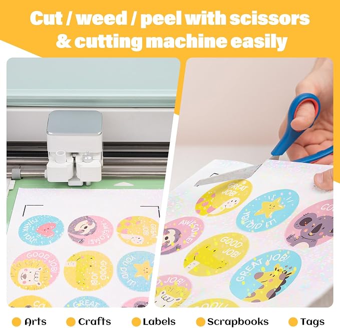 TECKWRAP Holographic Laminate Sheets Waterproof Laminating Sheets