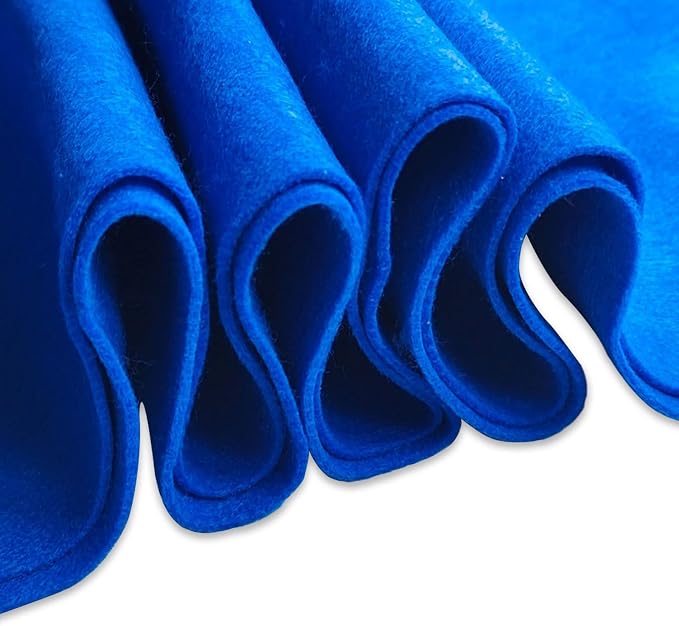 Jtnohx Color Felt, 1 Square Yard Felt Fabric, 1.4mm Thickness Flexible Craft