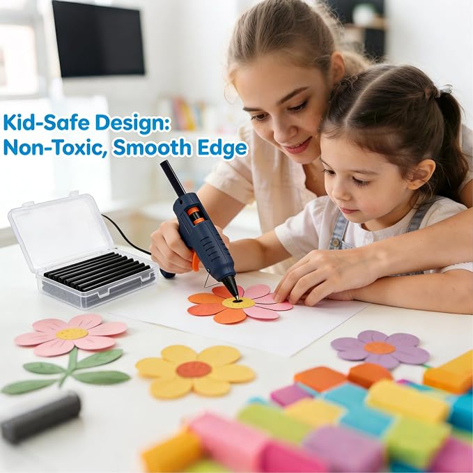 Hot Glue Gun Sticks: Black Full Size 0.43" X 7.9"