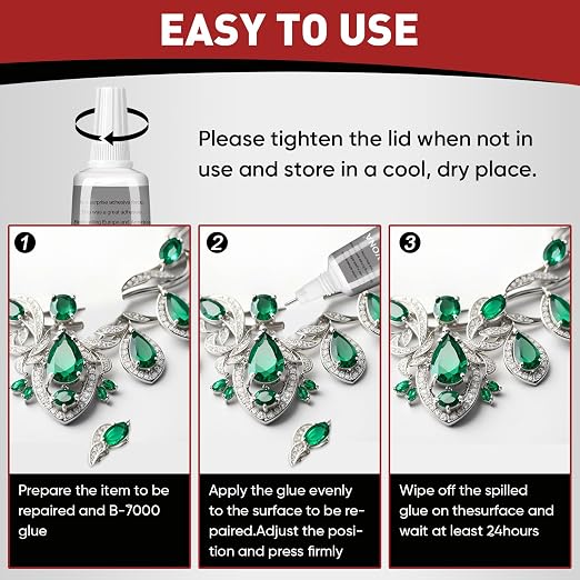 15 PCS 15ml B7000 Glue Clear