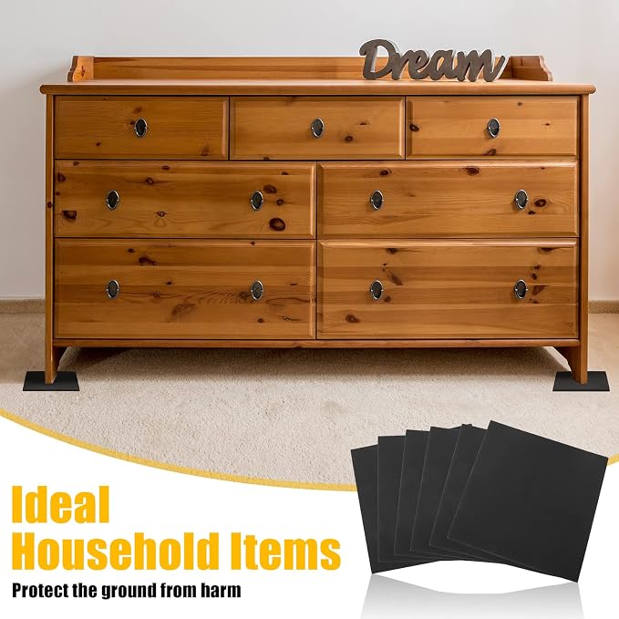Frienda 8 Pcs Adhesive Foam Padding Sheets