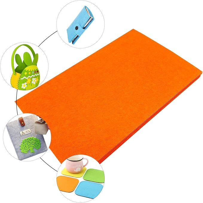 Jtnohx Stiff Felt, 2mm Thick Felt Sheets