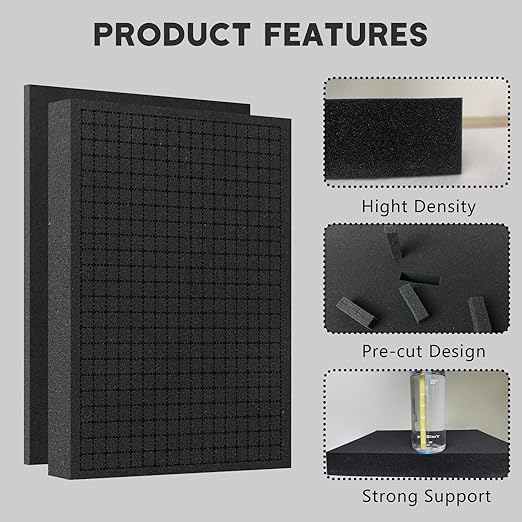 Pick and Pluck Foam Sheets, Tool Box, Storage Drawer