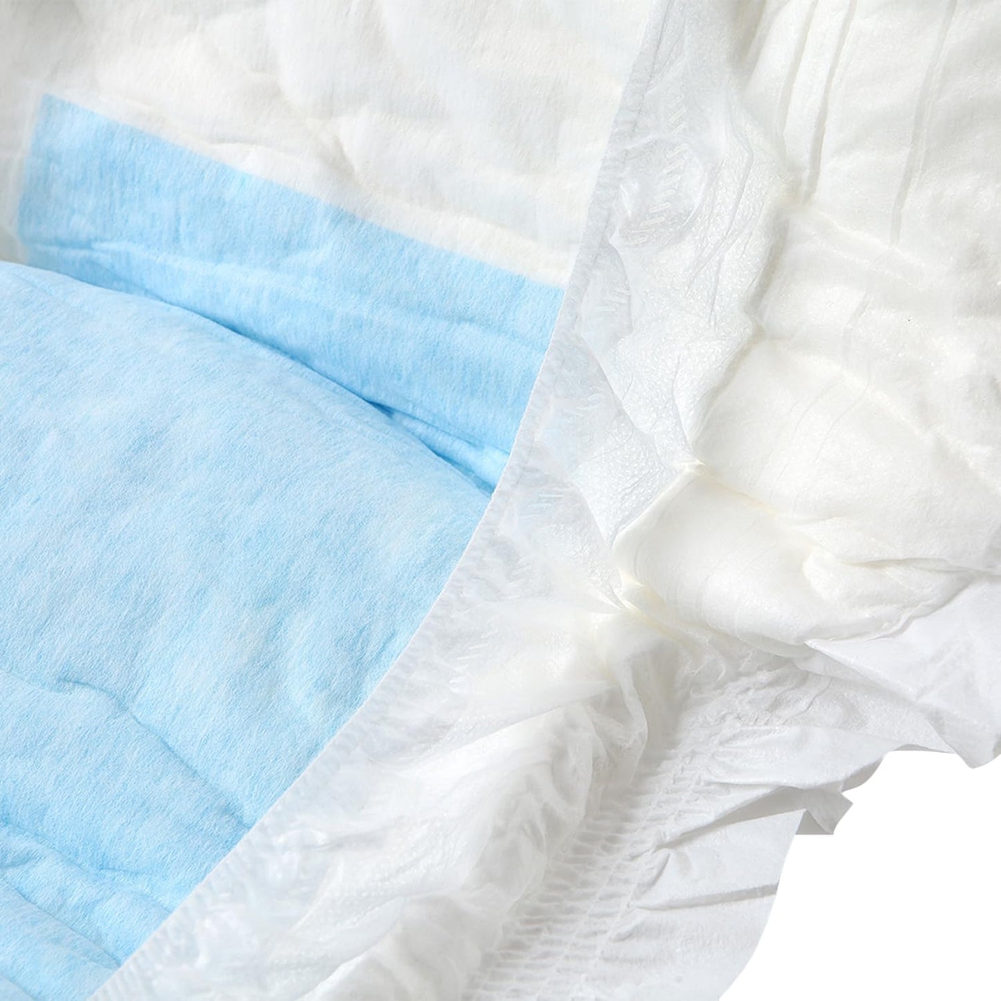CutiePlusU Disposable Adult Diaper Heavy Absorption Dry Surface Adult Diapers All Night- White 10 Pieces
