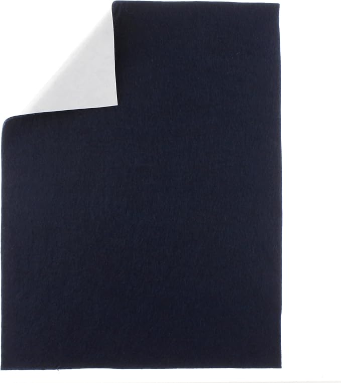 HBC Merino Wool Blend Felt Crafting Sheets Adhesive Backed