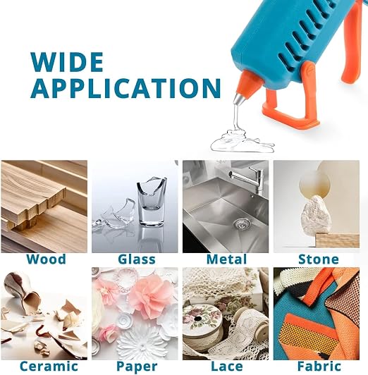 Tilswall Hot Glue Sticks, Compatible