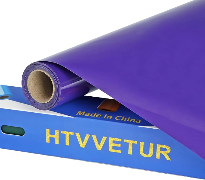 HTVVETUR HTV Vinyl Rolls Heat Transfer Vinyl