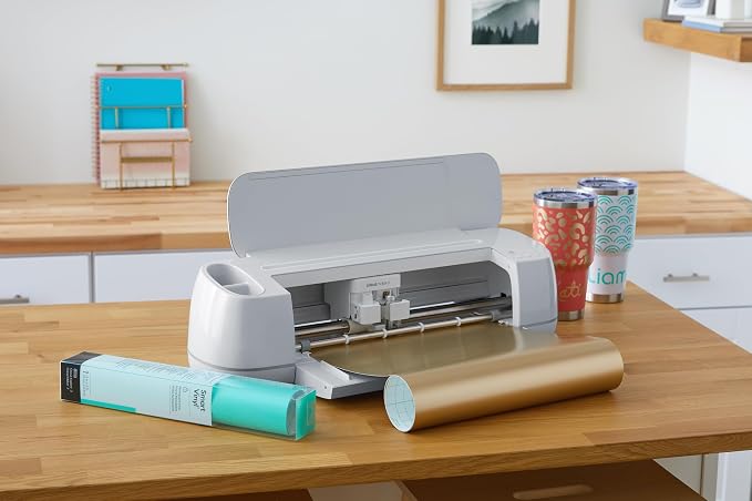 Cricut Smart Permanent Vinyl, Matte Metallic | 3-Pack of 3ft Rolls