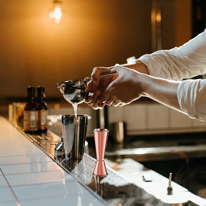 Jigger for Bartending, Briout Double Cocktail Jigger Japanese Premium 304 Food