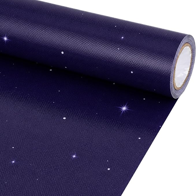 Outer Space Bulletin Board Paper Roll Non-Woven Galaxy Fabric Bulletin Board
