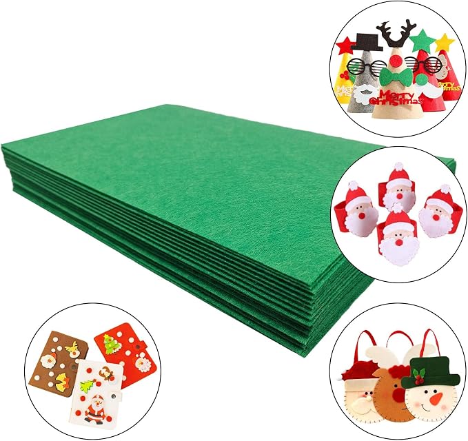 Jtnohx Stiff Felt Sheets, Craft Felt Square