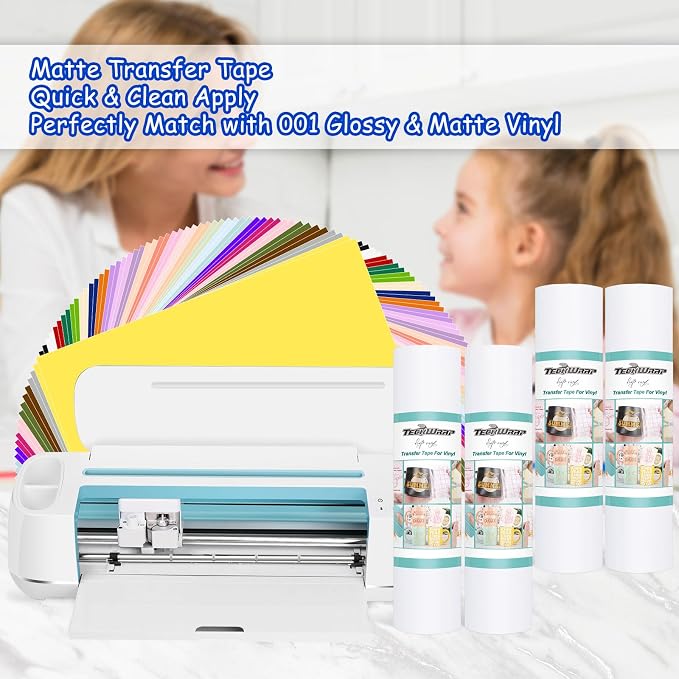 TECKWRAP Clear Vinyl Transfer Paper Tape Roll