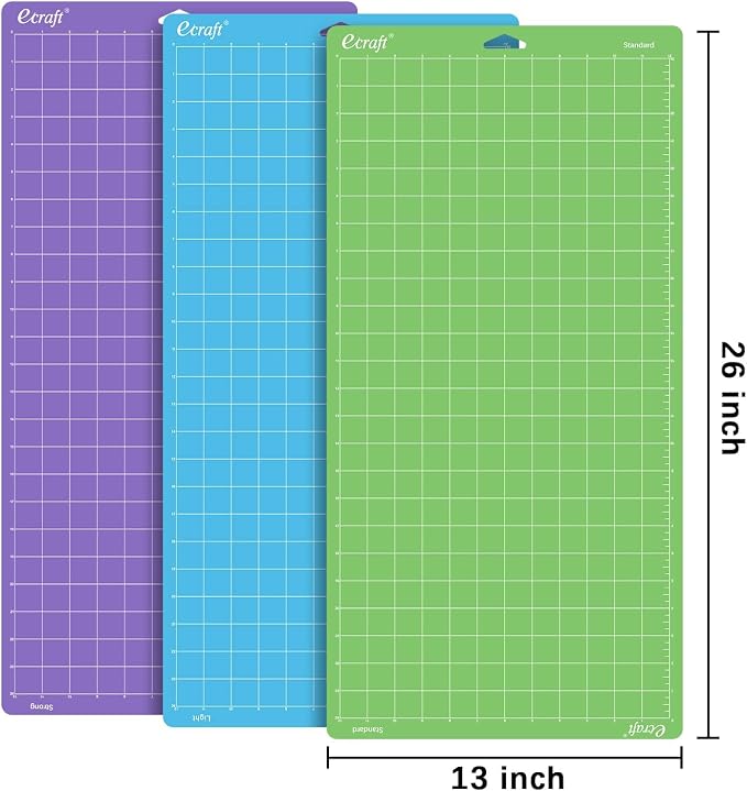 Ecraft 12x24 Cutting Mat 3-Pack Compatible