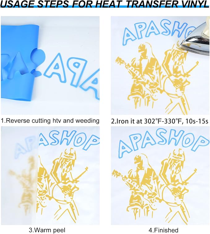TUMIYA HTV Heat Transfer Vinyl Rolls