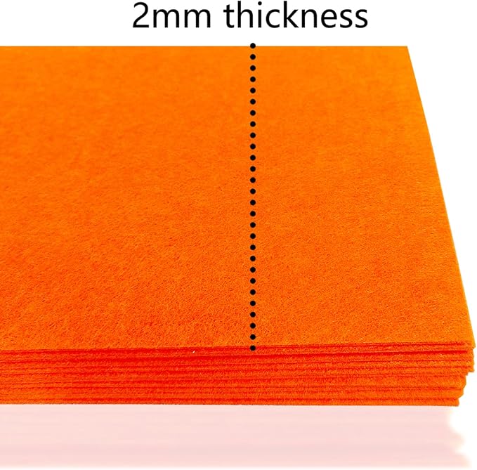 Jtnohx Stiff Felt, 2mm Thick Felt Sheets