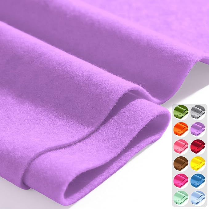 Pastel Lavender 36" X 36" Felt Fabric Sheet