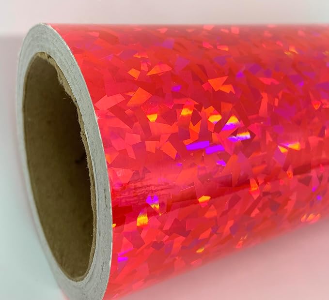 Holographic Crystal Sign Vinyl, HOLOCRYSTAL self-Adhesive Plastic