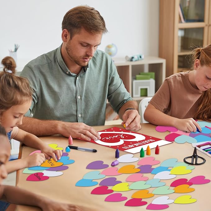 Valentine's Day Bulletin Board Set Valentine's Love Heart Classroom Decoration