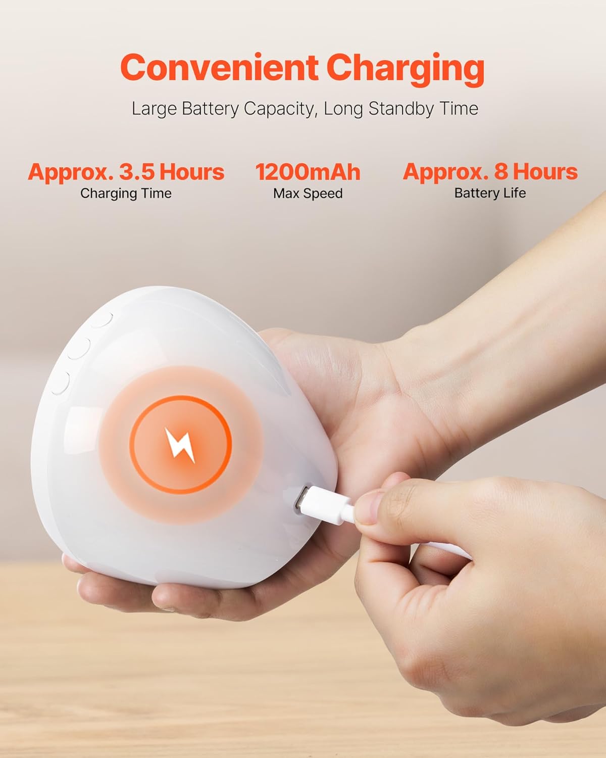 VEVOR Sound Machine, 18 Soothing Sleep Sounds, 7-Color Night Light, 6-in-1 White Noise Sound Machine with Dual Alarms, APP, Auto-Off Timer and Memory Function, for Baby, Adults, Home, Office & Travel