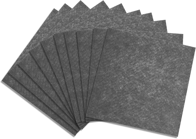 12" x 12" Squares Felt Sheets Fabric, 1mm Thick Halloween Christmas Fabric Fall