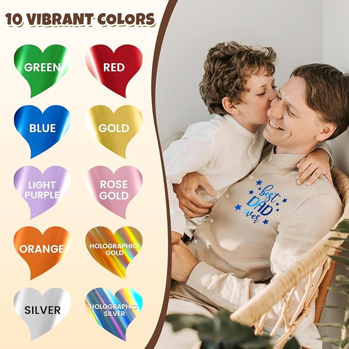 Royal Blue Metallic Heat Transfer Vinyl Roll