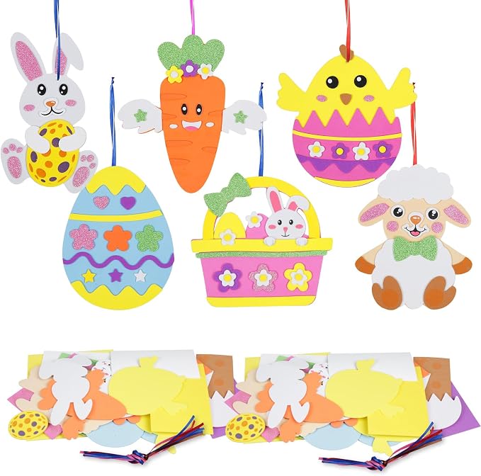 Fennoral 24 Pack Easter Craft Kit