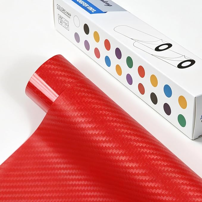 guangyintong Heat Transfer Vinyl Carbon Red HTV Rolls, HTV Vinyl