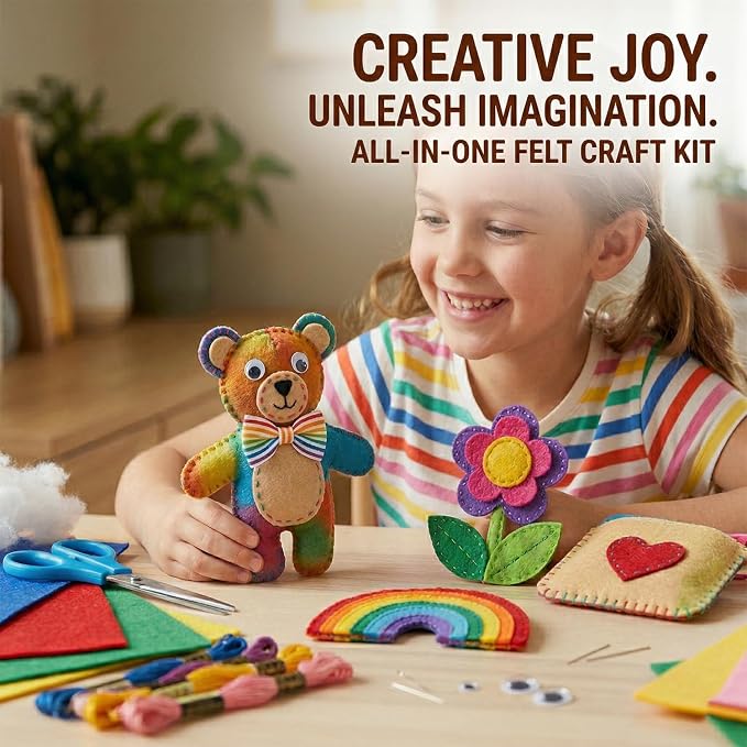 Felt Sewing Craft Kit, decorations