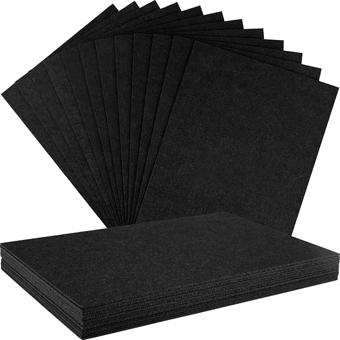 NEBURORA 12 Pcs 2mm Thick Stiff Felt Sheets