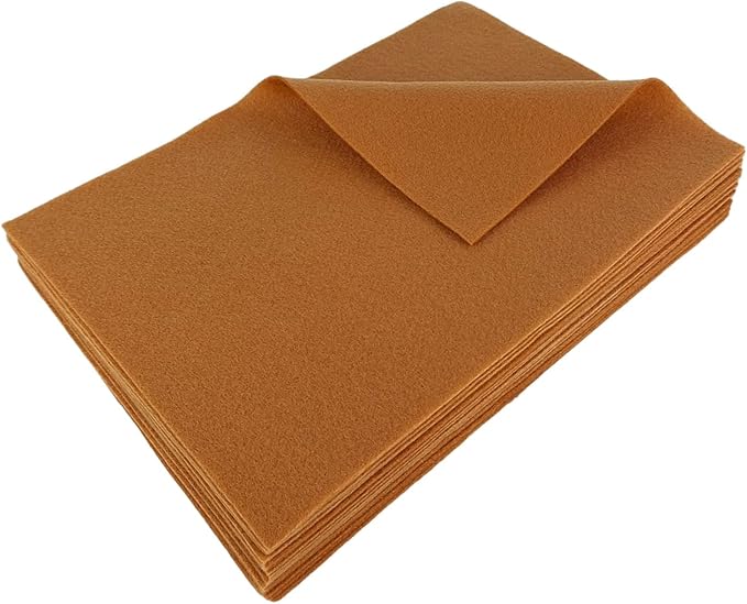Jtnohx Color Felt, Soft Felt Sheets, 1.4mm Thick 8"x12" Handicraft Felt Fabrics