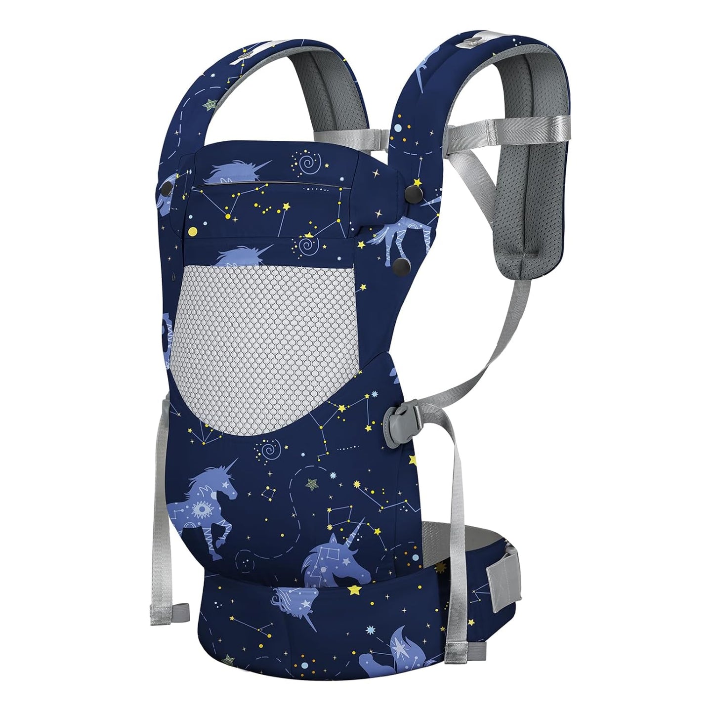 Unicorn Infant Baby Front Carrier, Toddler Body Carrier, 7-66 Lbs Ergonomic Design, Lumbar Support, Lightweight Baby Chest Carriers (3-36 Months)