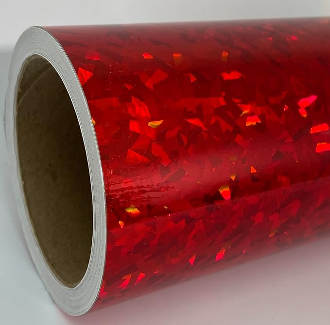 Holographic Crystal Sign Vinyl, HOLOCRYSTAL self-Adhesive Plastic