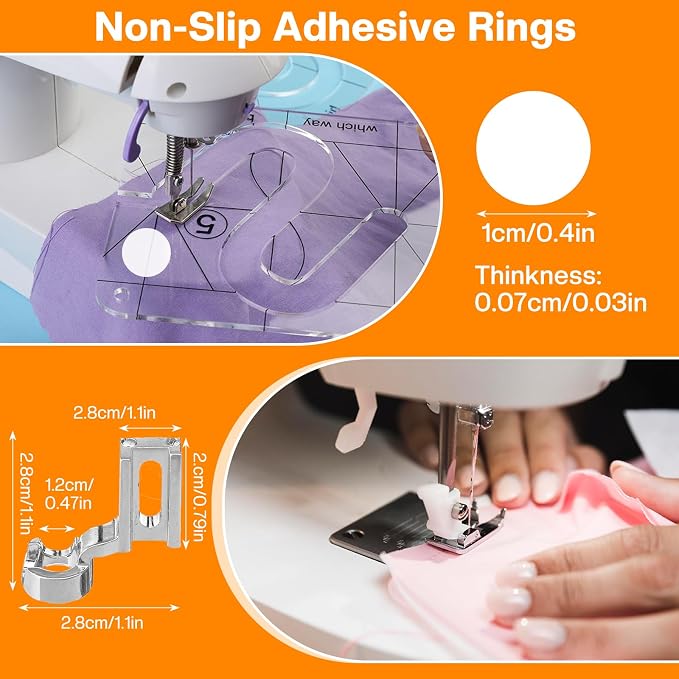 14 PCs Free Motion Quilting Template Set Includes 11 Quilting Templates 3mm