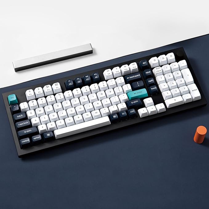 Keychron Q5 Max Wireless Custom Mechanical Keyboard, 2.4 GHz Bluetooth QMK Full Aluminum 96% Layout RGB with Hot-swappable Gateron Banana Switch Compatible with Mac Windows Linux
