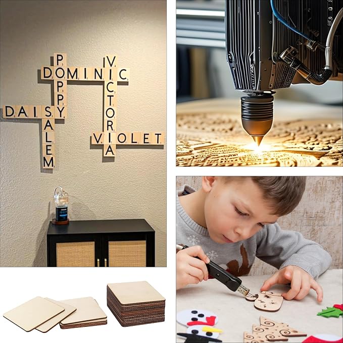 120 PCS Unfinished Plywood Sheets