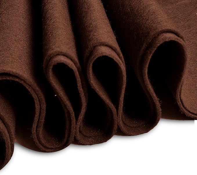 Jtnohx Color Felt, 1 Square Yard Felt Fabric, 1.4mm Flexible Craft Felt Sheets