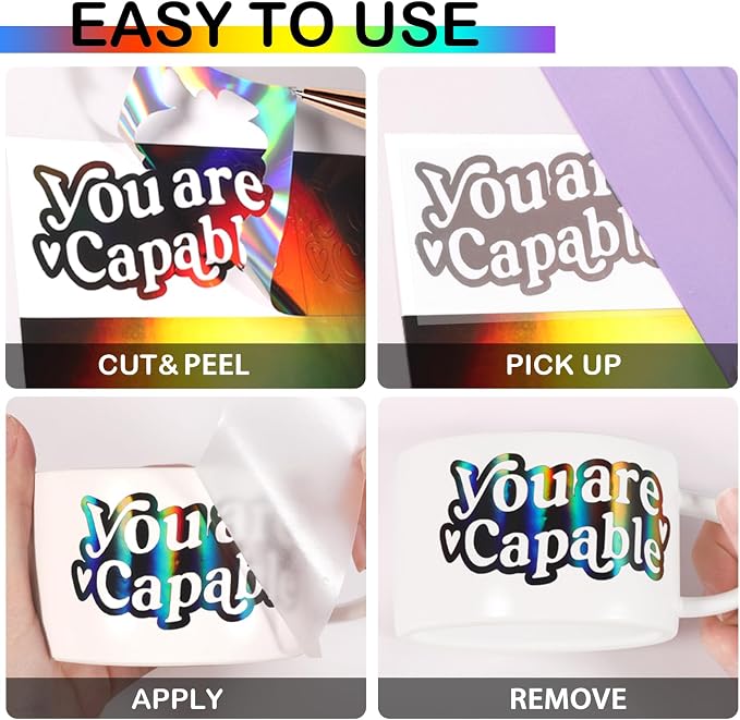 WRAPXPERT Holographic Vinyl Roll
