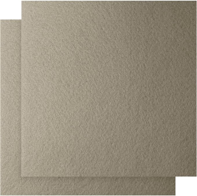 12" x 12" Felt Fabric Sheets for Crafts, Squares Felt Fabric Sheets, 1mm Thick