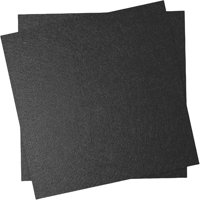 12" x 12" Felt Fabric Sheets for Crafts, 1mm Thick, Squares Felt Paper for