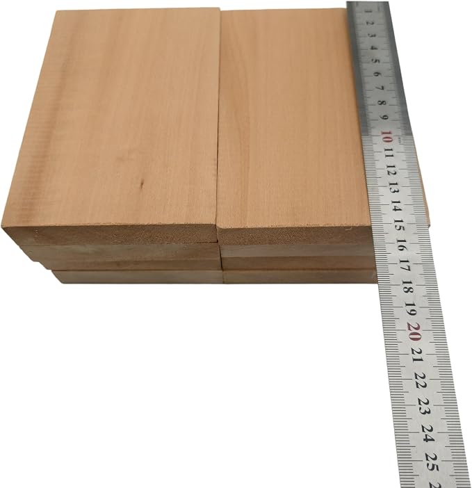 8PCS Basswood Carving Blocks, Whittling Wood Carving Kit, Unfinished Wooden