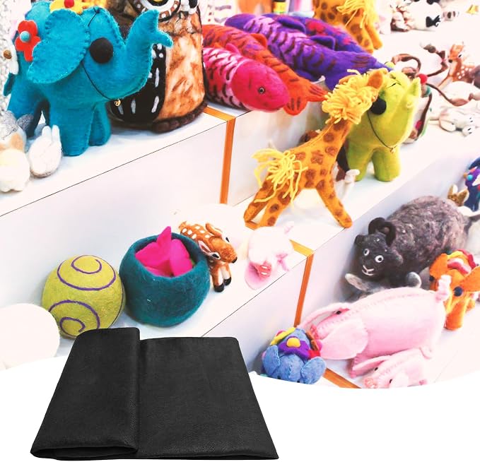 Jtnohx Craft Felt, 1 Square Yard Felt Fabric, 1.4mm Thickness Flexible Felt