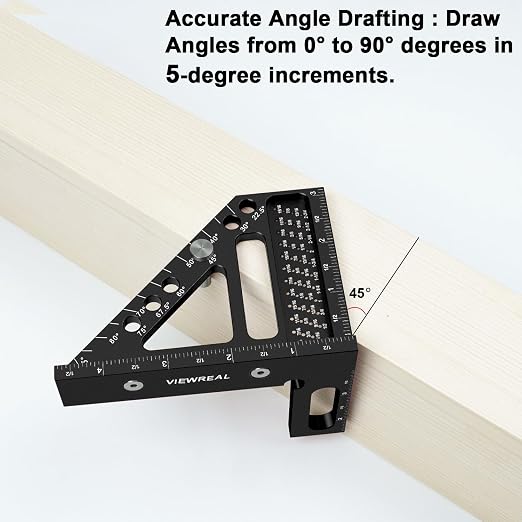 Precision Multi-Angle Carpenter's Square