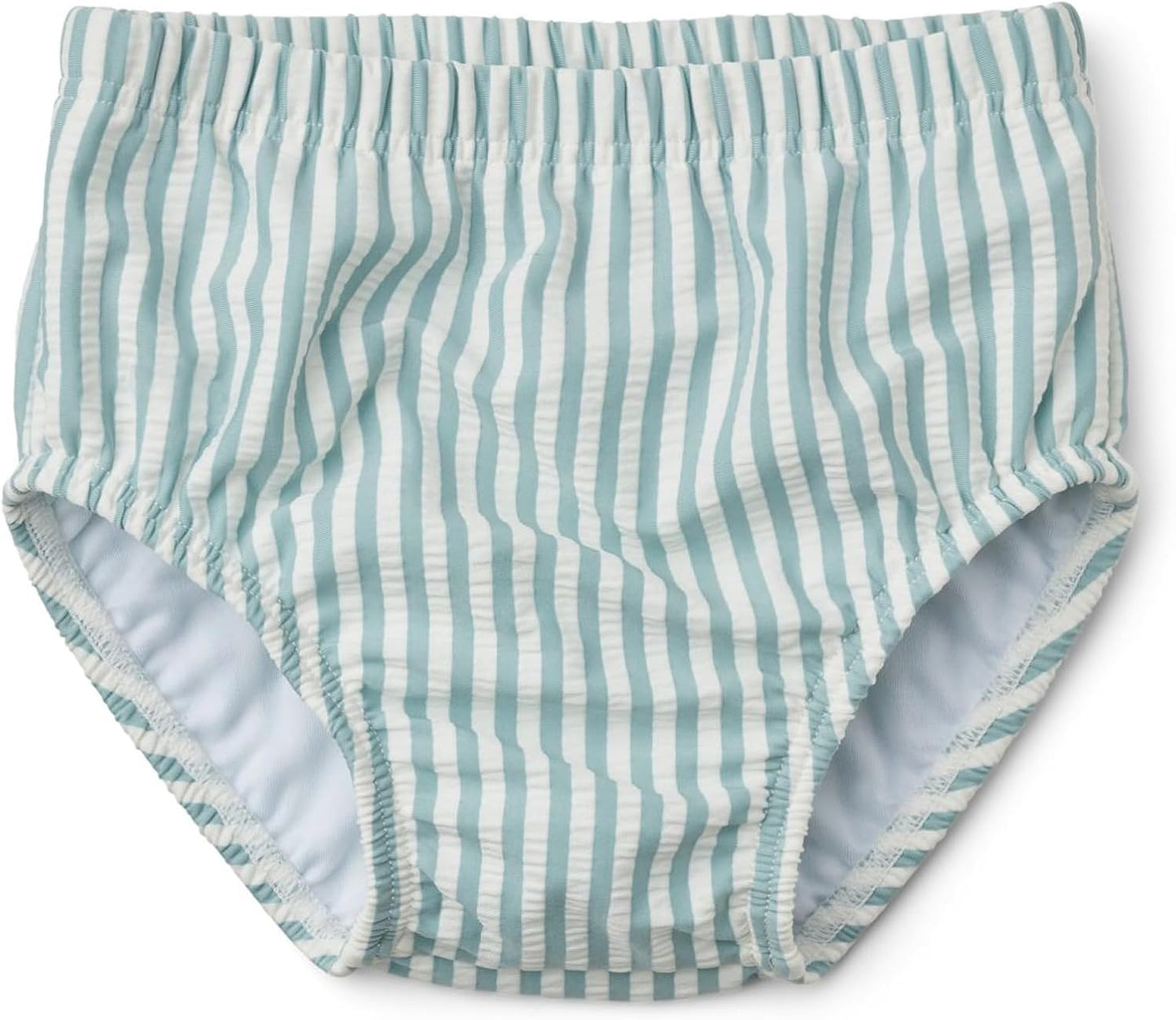 Toddler Boys & Girls Swim Diapers Washable Reusable Swimming Diapers BPA Free Swimmers SPF Seersucker Swim Pants 2-3T